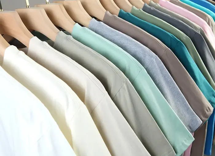 T-shirt d'été uni à manches courtes pour hommes et femmes