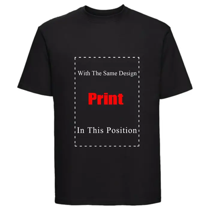 T-shirt de travail 2 faces du service d'incendie de Chicago vu à la télévision