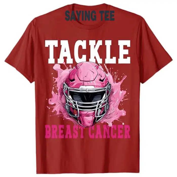 T-shirt à manches courtes pour la sensibilisation au cancer du sein pour garçons