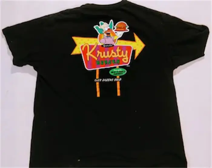 T-shirt Krusty Burgers Restaurant Sign, T-shirt