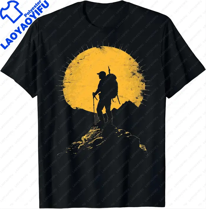 Mountain Challenge Tee-escalez vos propres chemises de montagne randonnée Camping vêtements hauts