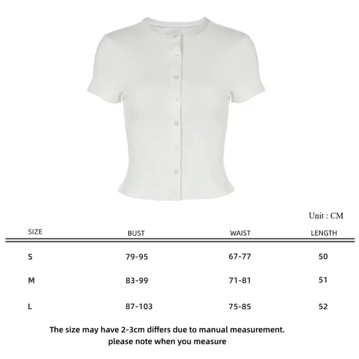 Nouveau T-shirt à manches courtes pour femme