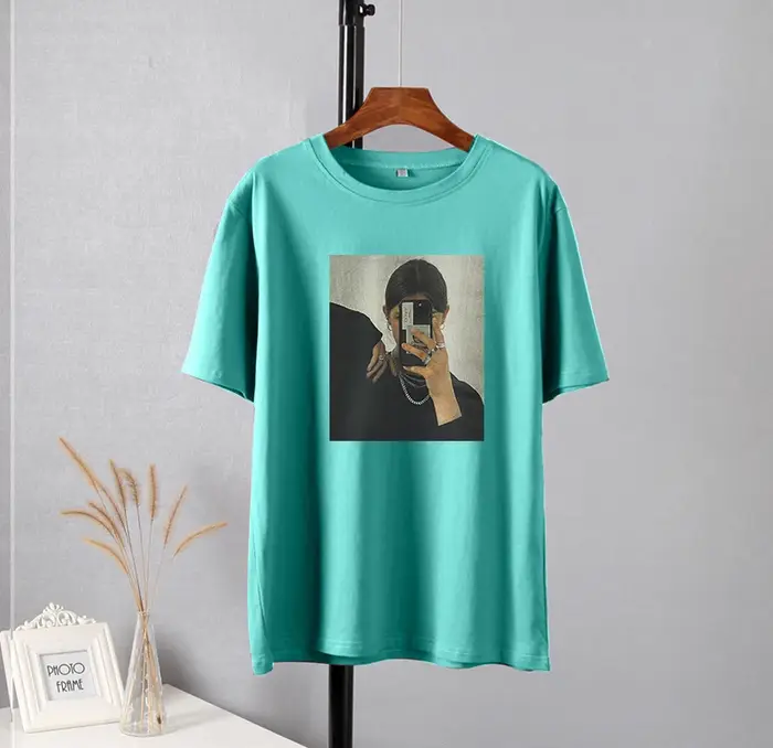 Hirsionsan – t-shirt imprimé Harajuku pour femme