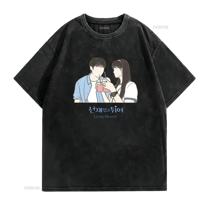 T-shirt Lovely Runner K Drama Kdrama Merch