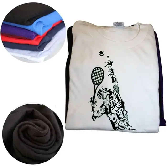 T-shirt graphique IkRacket dans le dessin pour hommes