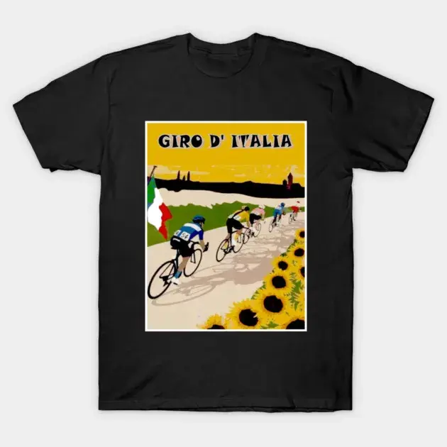 T-shirt décontracté tendance été Giro et Le Tour Tadej Pogacar