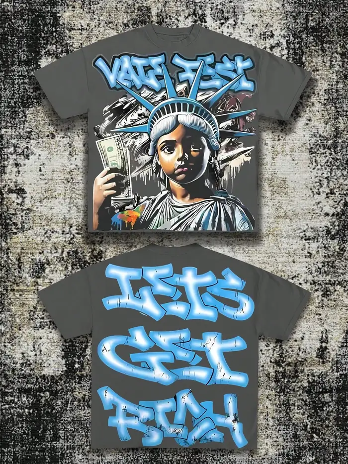 Nouveau T-shirt Homme Été 2026 avec Impression de Motif Lettres 3D – Décontracté, Tendance, Conforta