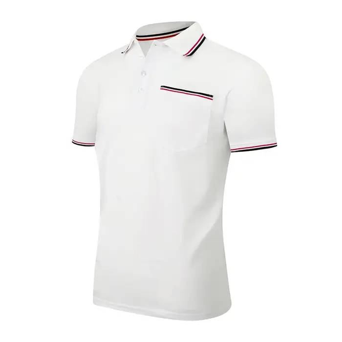 2025 Polo d'été à manches courtes pour hommes, décontracté, respirant, confortable, couleur unie, av