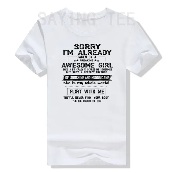 T-Shirt femme, désolé