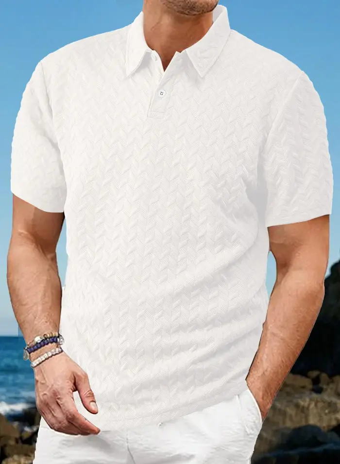 Polo homme d'été à manches courtes