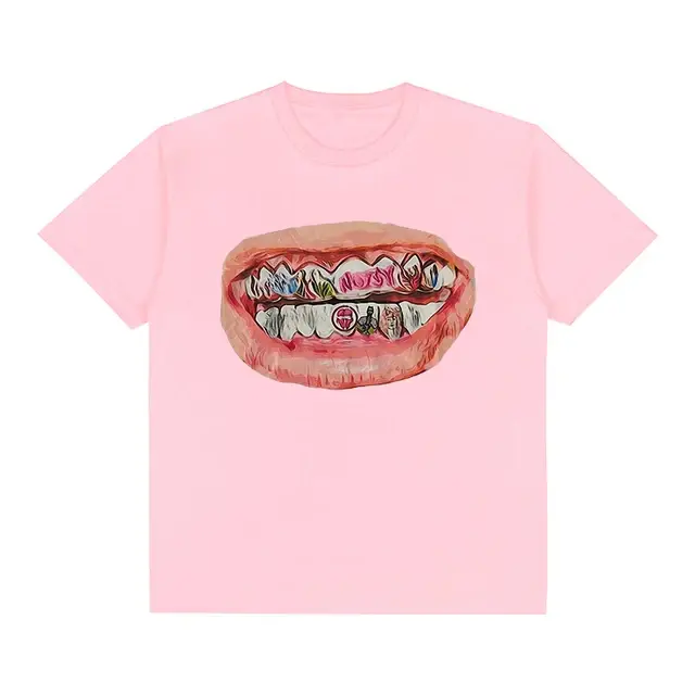 T-Shirt Manches Courtes pour Homme et Fille, Vêtement Tendance, Hip Hop, Harajuku, Loisirs, Rétro, H