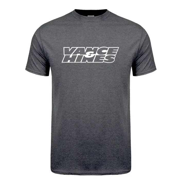 Vance et Hines T Shirt d'été Hommes Coton à manches courtes