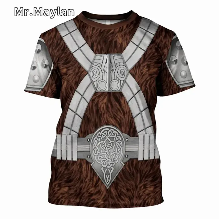 T-shirt à manches courtes pour hommes, imprimé en 3D sur le thème de Darth Vader, respirant, à séchage rapide, pour sport, Cosplay, Street, mode décontractée, vêtements d'été