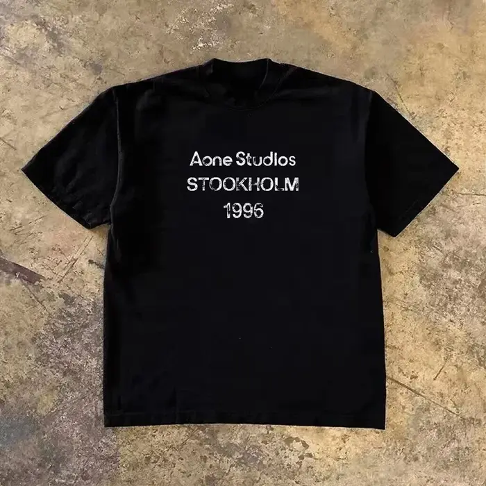 T-shirt tendance mode estivale, marque de luxe, imprimé lettres, t-shirt en coton pour homme et femm