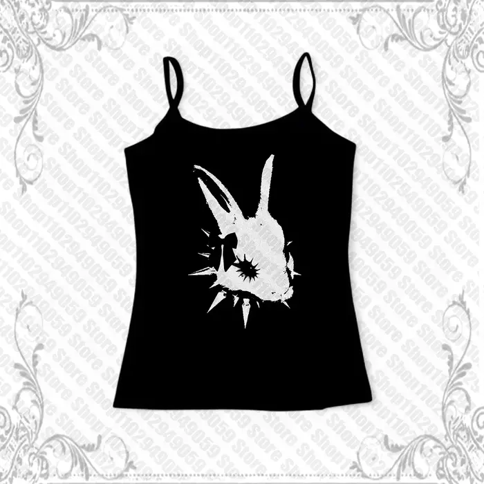 Crop Top Esthétique pour Femme, Vêtements Gothiques, Corset Féminin, Débardeurs et Camisoles, Style