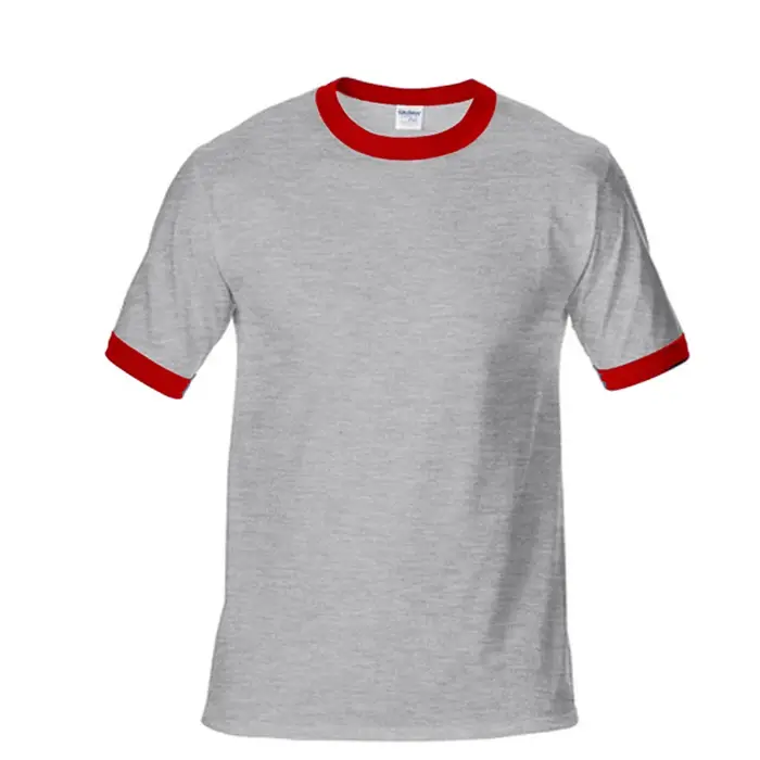 Texte Photo Logo personnalisé Homme publicité imprimé hommes t-shirt bloc de couleur T-shirts O cou hauts été 2025