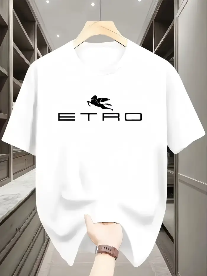 T-shirt de sport imprimé tendance pour homme