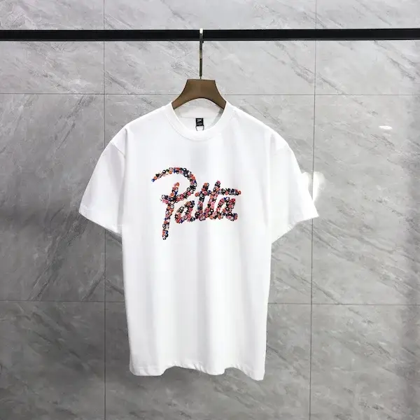 T-shirt Patta de haute qualité 2026ss, hip-hop, coton, logo graphique, t-shirts graphiques pour hommes et femmes
