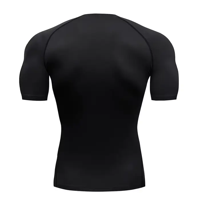 T-shirt de sport de compression à séchage rapide pour hommes