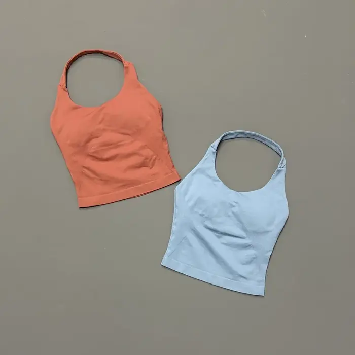HISTELLO Débardeur Halter pour Femme