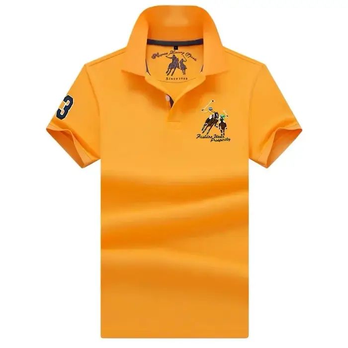 Polo T-shirt Homme en Coton Grande Taille