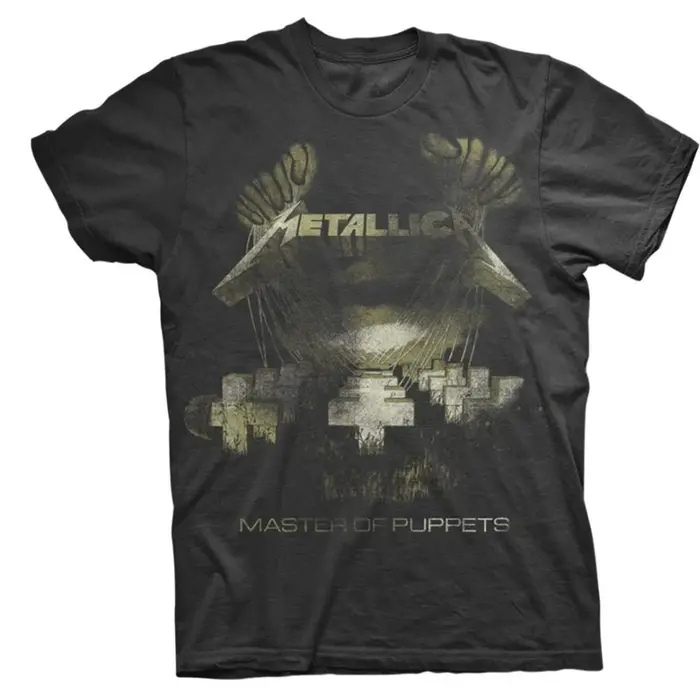 T-Shirt Metallica Master of Puppets Photo Band