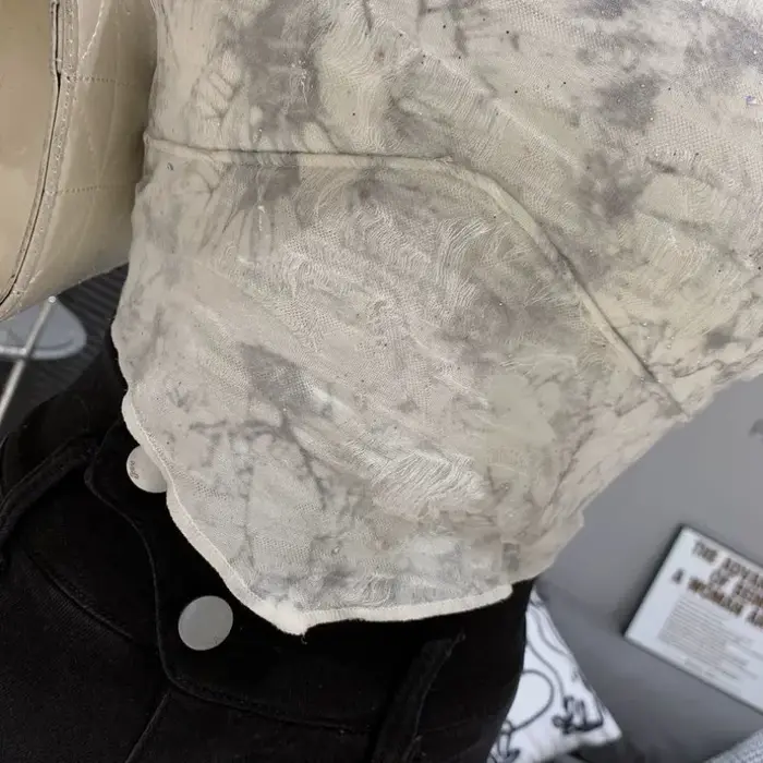 Matakawa Y2k vêtements dos nu t-shirt pour femmes imprimer printemps été Sexy Ropa De Mujer perles licou rétro débardeurs
