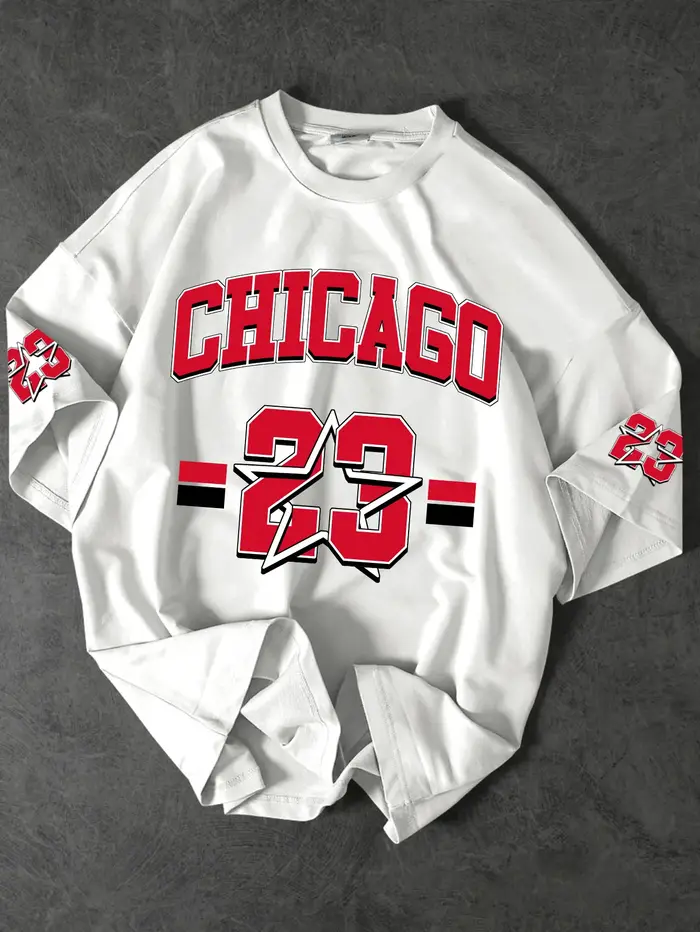 T-shirt Chicago 23 pour hommes