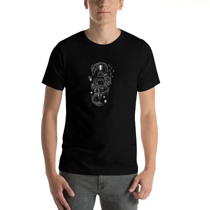 Ghibli studios famille T-Shirt t-shirts pour homme pack coton
