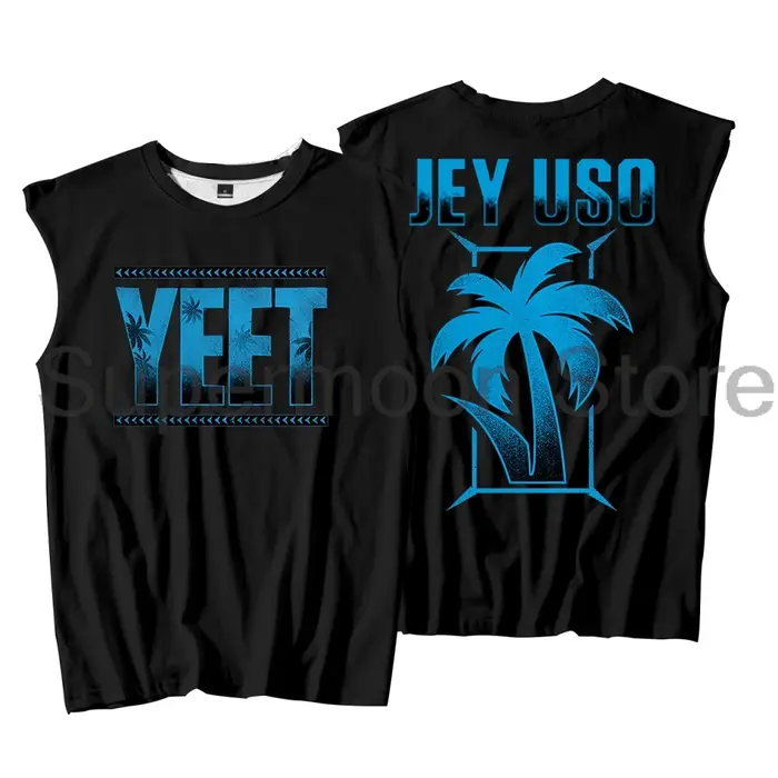 Jey Uso Yeet Merch Précieux Y-unisexe Fibrdehors Gym GlaFemmes Hommes Streetwear
