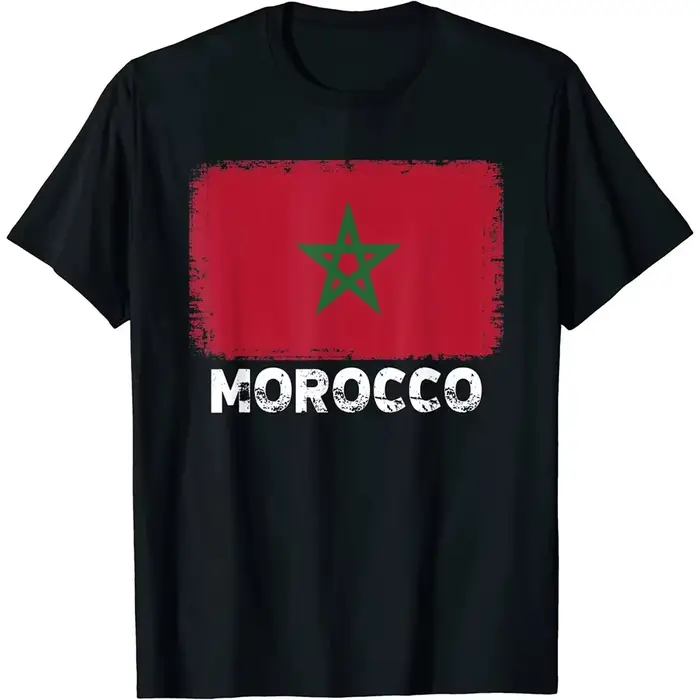 T-shirt graphique imprimé en 3D pour hommes