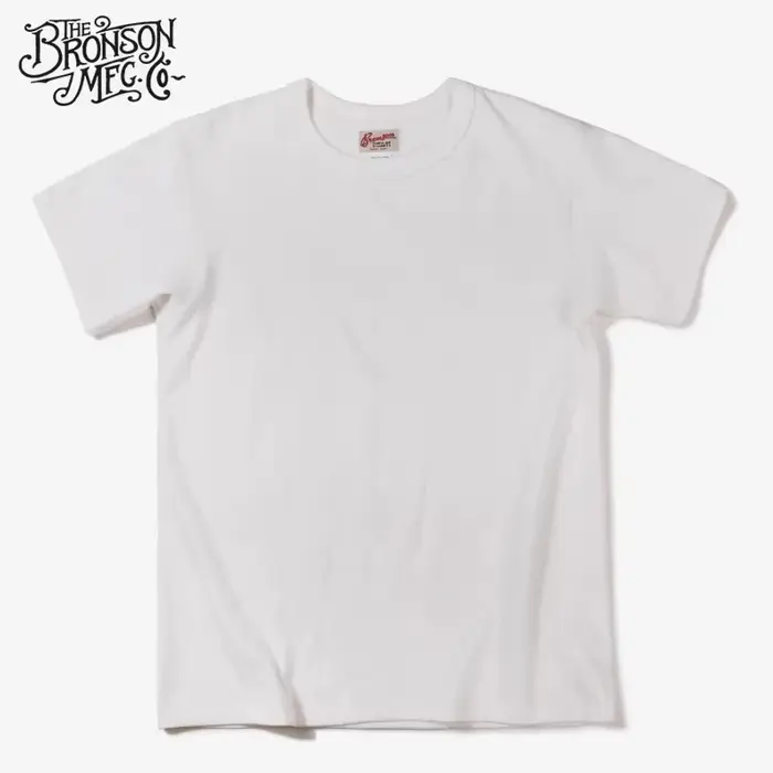 Bronson T-shirt tubulaire sans couture léger T-shirts de base unis pour hommes d'été