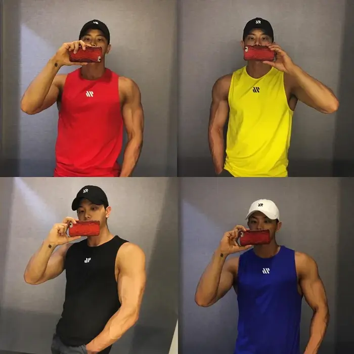 GITF Mannen musculation débardeurs gymnastique entraînement Fitness Mouwloos chemise course Kleding Stringer Singlet Zomer Toevallige gilet