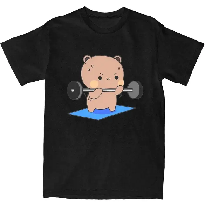 Dessin animé mignon Bubu Dudu imprimer femmes T-Shirt mode coton