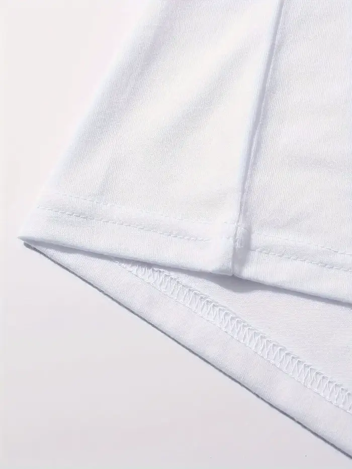 Paris femmes imprimé T-shirt fille à manches courtes col rond haut décontracté pour l'été et le printemps