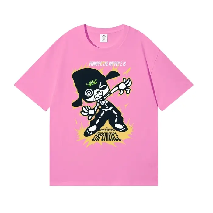 T-shirt classique de style japonais Parappa The Rapper