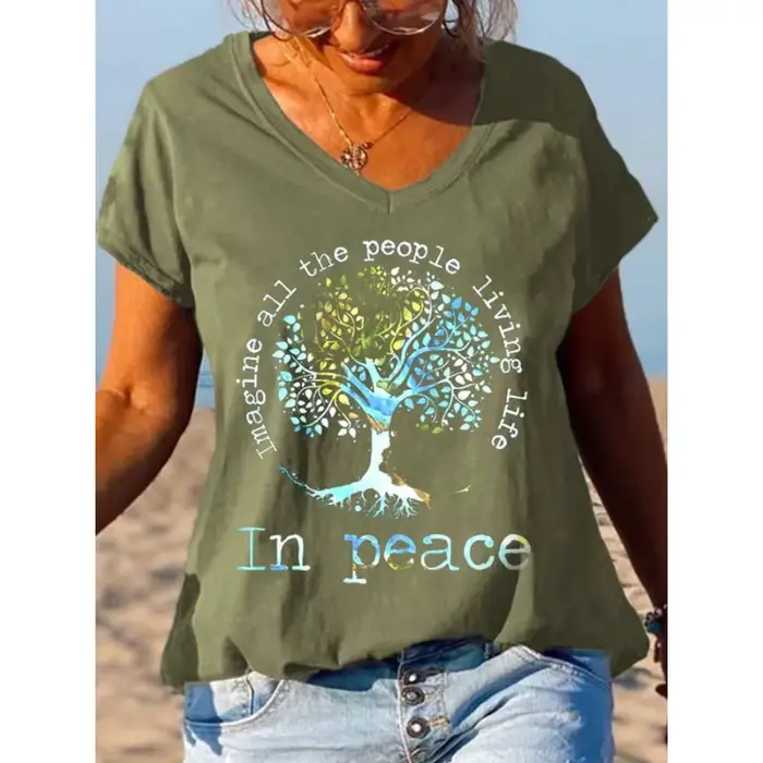 T-shirts à manches courtes pour femmes