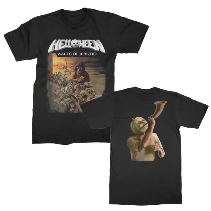 T-shirts classiques Rock Halloween 2025 pour homme, imprimé 3D, tendance Hip Hop, manches courtes, s