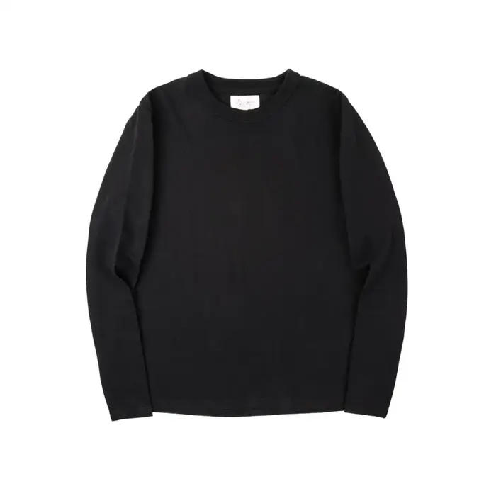 T-shirt à manches longues et col ras du cou pour homme