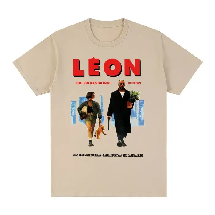 Leon Film le T-shirt Vintage professionnel Film classique coton hommes T-shirt nouveau T-shirt femme