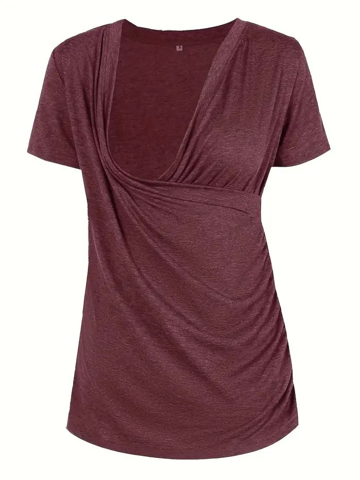 T-shirt en coton pour femmes enceintes