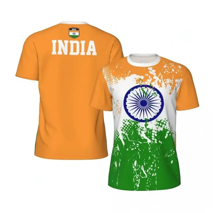 T-shirt de football imprimé en 3D pour hommes