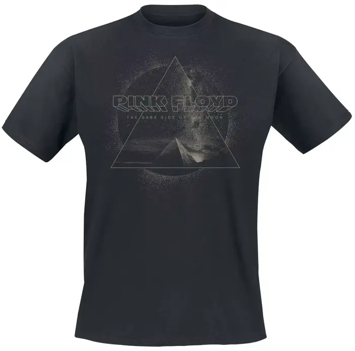 T-shirt décontracté en coton avec motif de la groupe Pink Floyd