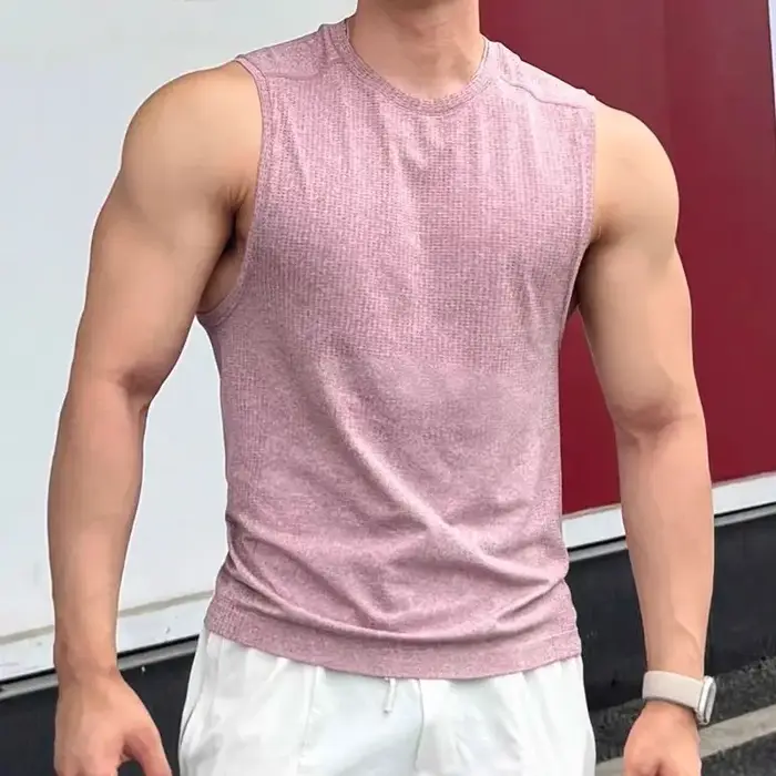 Débardeur de sport jacquard pour homme