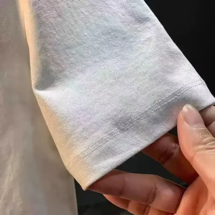 T-shirt décontracté unisexe en coton respirant et confortable de haute qualité