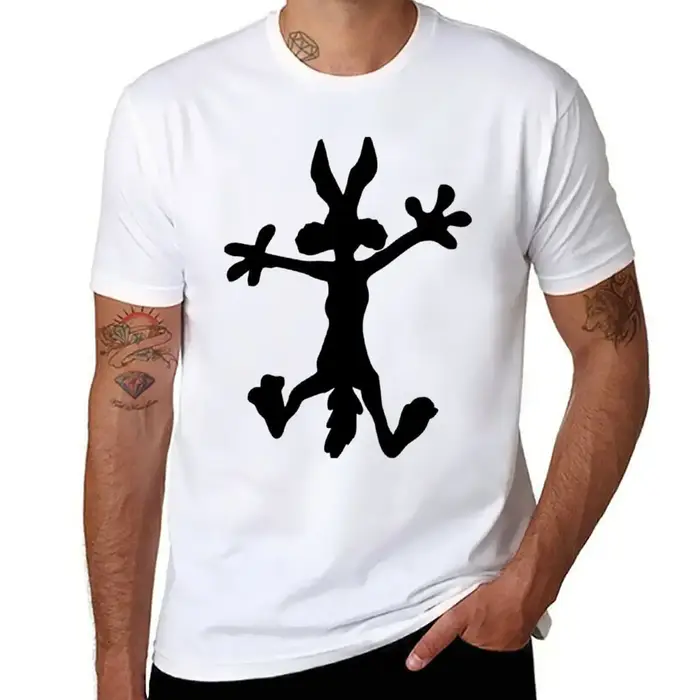 T-shirt sublime avec trou de coyote pour hommes
