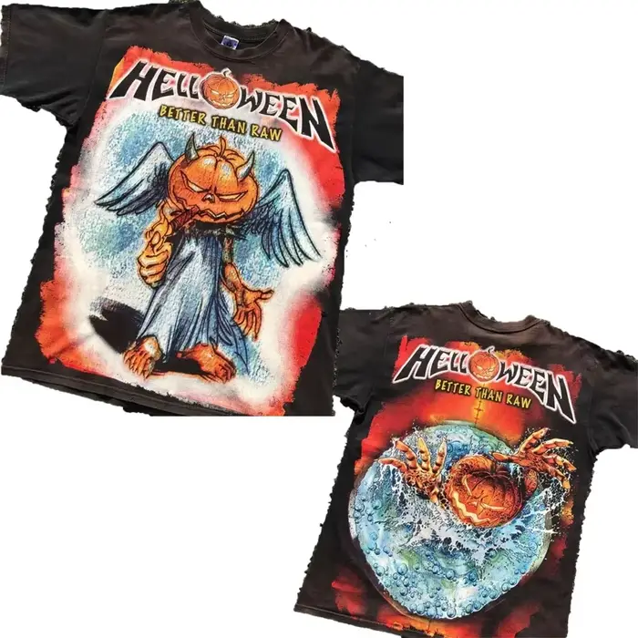T-shirts classiques Rock Halloween 2025 pour homme