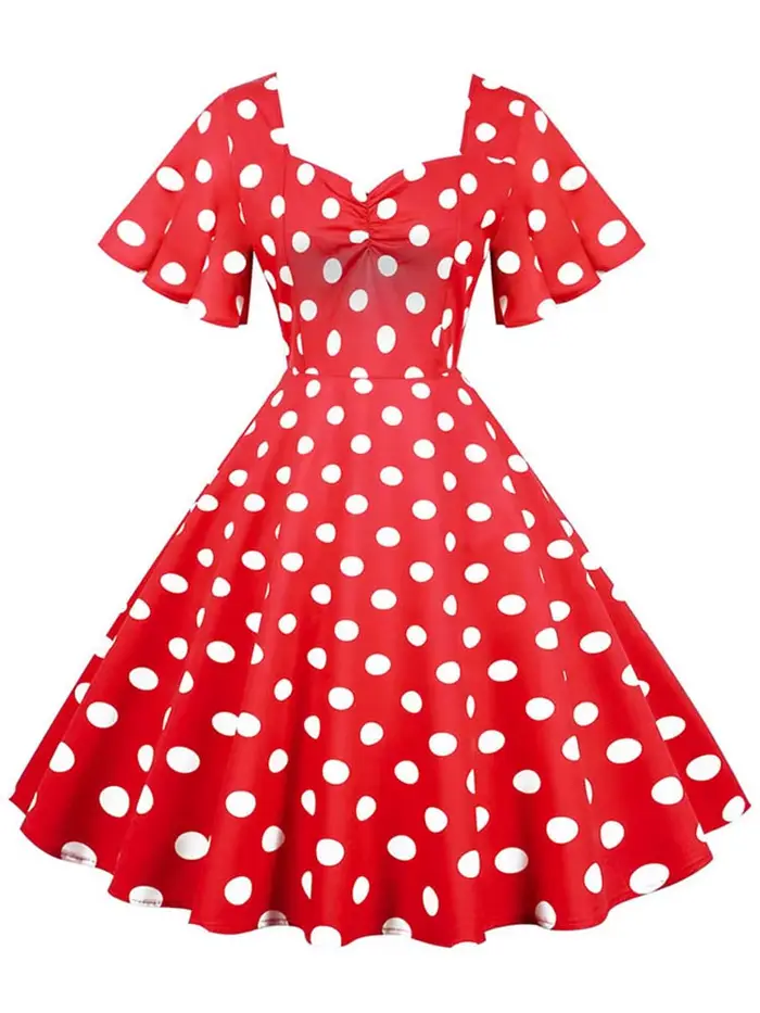 Robe d'été à manches papillon pour femmes