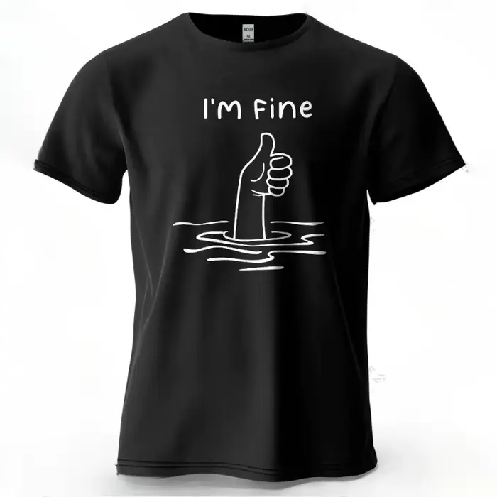 T-shirt pour homme 100% coton