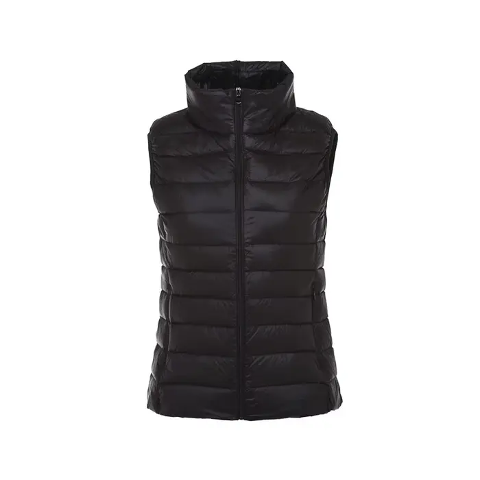 Femmes sans manches gilet vestes hiver mode mâle coton rembourré